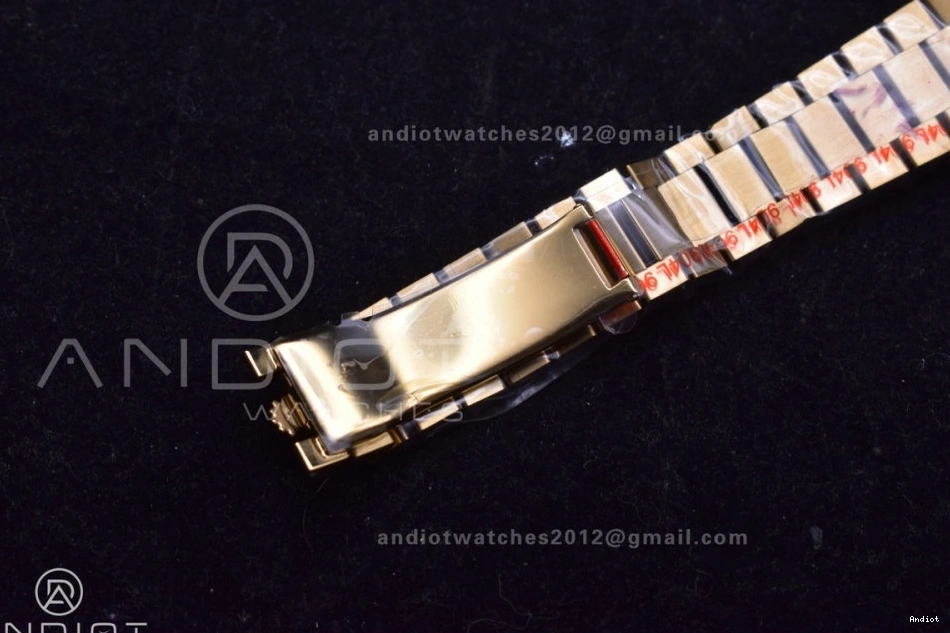 on DayDate (Gain President with Diamond QF YG Best Weight) Steel V5 Grey Square Dial Bracelet Edition vr3255 36 904L 0419